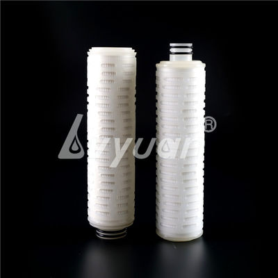 हाइड्रोफोबिक 40 इंच एयर PTFE वेंट फ़िल्टर 222 फिन PTFE पानी फ़िल्टर